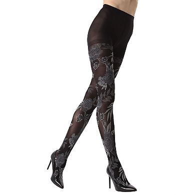 Fields of Flowers Opaque Tights