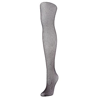 Rhinestone Mini-Fishnet Tights