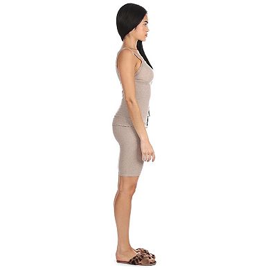 Women's Cotton Seamless Ribbed Lace Camisole