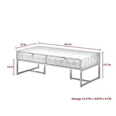 Taha Coffee Table 2 Drawers