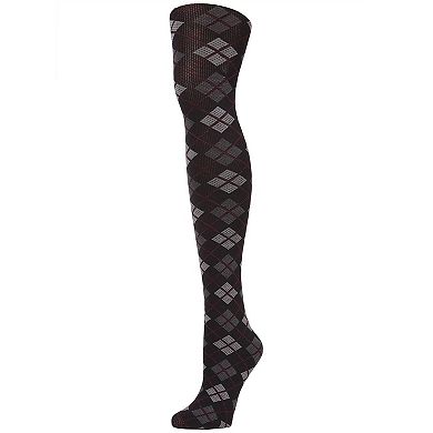 Light Control Argyle Opaque Tights