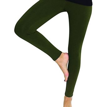 Premium Fleece Footless Tights