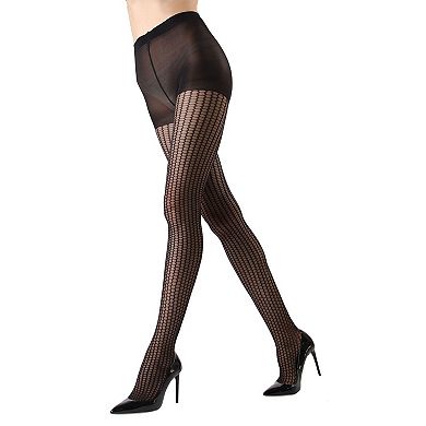 Miami Sheer Thick Net Honeycomb Tights