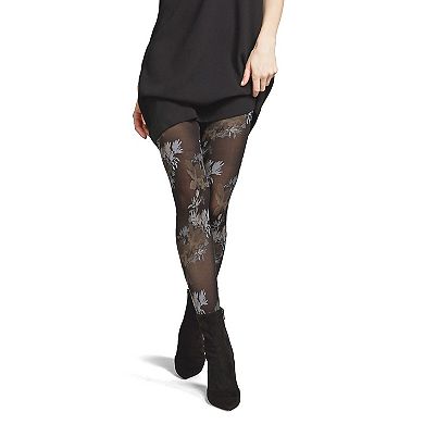 Brushed Deco Opaque Tights
