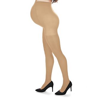 Women's Maternity 80 Denier Opaque Support Comfort Tights