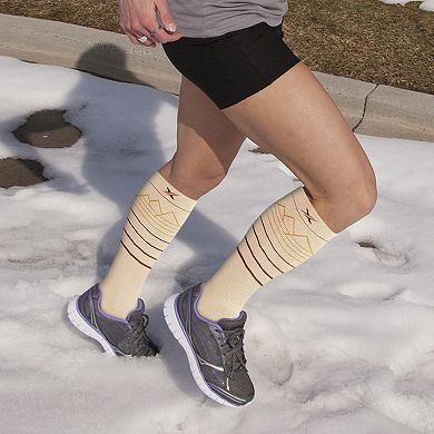 Premium Merino Wool Compression Socks - Designed For Winter, Hiking, Camping, Snowboarding, Skiing