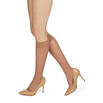 Completely Opaque Knee High Stockings