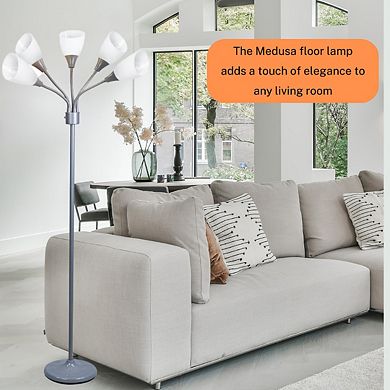 Multi Head 5 Light Floor Lamp