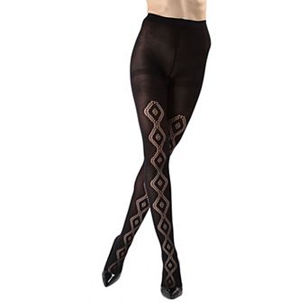Merida Diamond Dot Cut-Out Tights