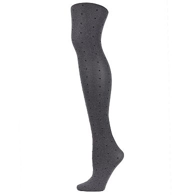 Static Pindot Opaque Tights