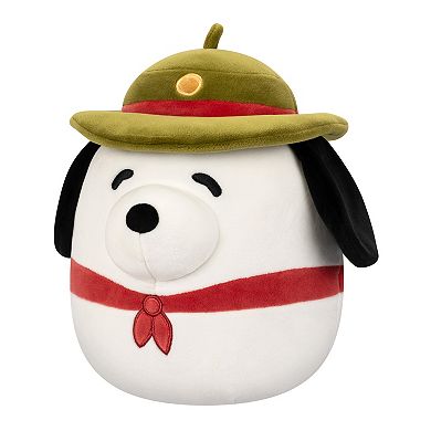 Squishmallow Peanuts Beagle Scout Collection Outfit 8-in. Snoopy Plush