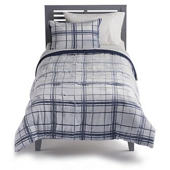 The Big One Kids™ Finn Plaid Cozy Plush Comforter Set with Shams
