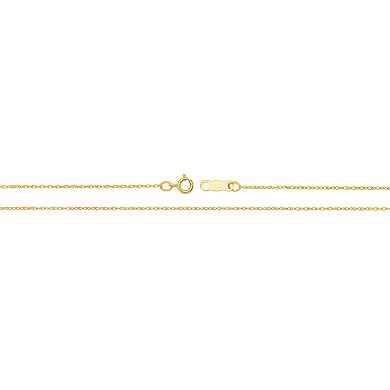 PRIMROSE 14k Gold Rope Chain Necklace