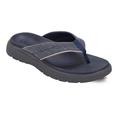 NEW! Totes Sol Bounce Thong Flip Flop Mens Sandals - Navy Blue - various  sizes