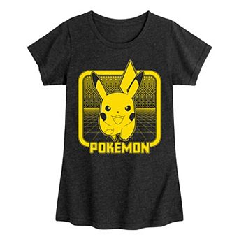 Girls 7-16 Pokemon Retro Pikachu Graphic Tee