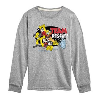 Disney's Mickey Mouse & Friends Boys 8-20 Team Rescue Long Sleeve Graphic Tee