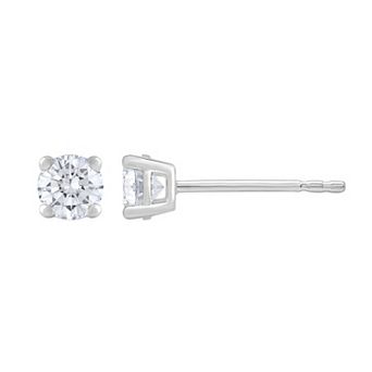 Galaxie Solaire 14k White Gold 1/2 Carat T.W. Lab-Grown Diamond Stud Earrings