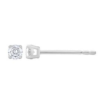 Galaxie Solaire 14k White Gold 1/4 Carat T.W. Lab-Grown Diamond Stud Earrings