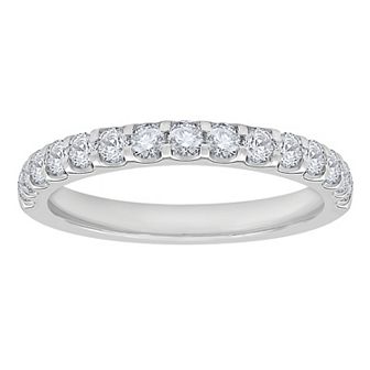 Diamond Medley 14k White Gold 1/2 Carat T.W. Lab-Grown Diamond Ring