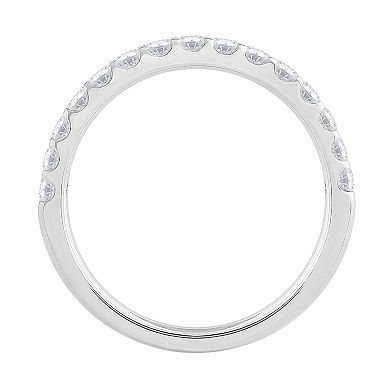 Diamond Medley 14k White Gold 1/2 Carat T.W. Lab-Grown Diamond Ring