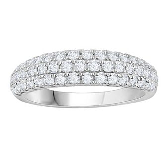 Diamond Medley 14k White Gold 1 Carat T.W. Lab-Grown Diamond Ring