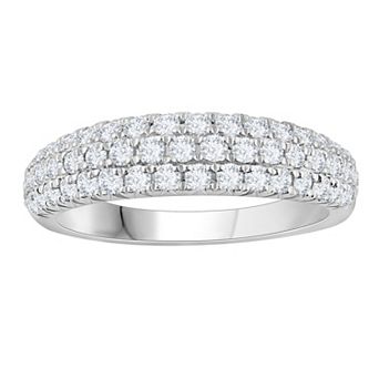 Galaxie Solaire 14k White Gold 1 Carat T.W. Lab-Grown Diamond Ring