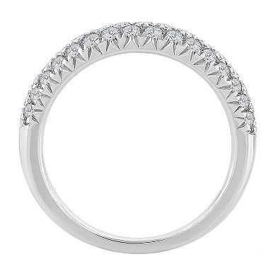 Diamond Medley 14k White Gold 1 Carat T.W. Lab-Grown Diamond Ring