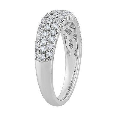 Diamond Medley 14k White Gold 1 Carat T.W. Lab-Grown Diamond Ring