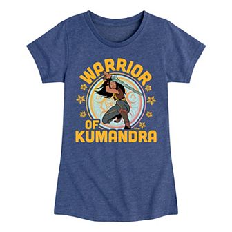 Disney's Raya And The Dragon Girls 7-16 Warrior Graphic Tee