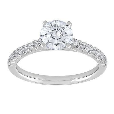Galaxie Solaire 14k White Gold 1/4 Carat Lab-Grown