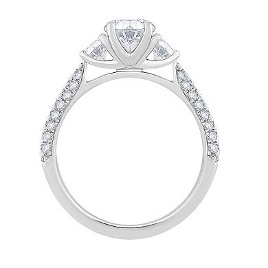 Diamond Medley 14k White Gold 1 1/2 Carat T.W. Lab-Grown Diamond Ring