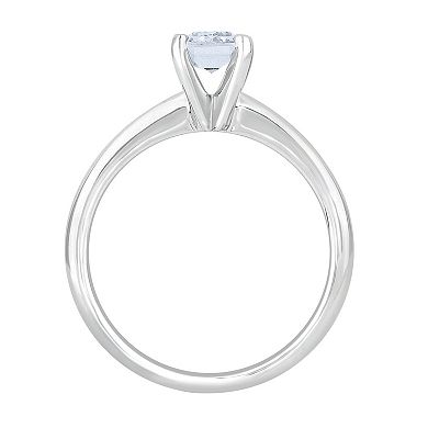 Galaxie Solaire 14k White Gold 2 Carat T.W. Lab-Grown Diamond Solitaire Ring