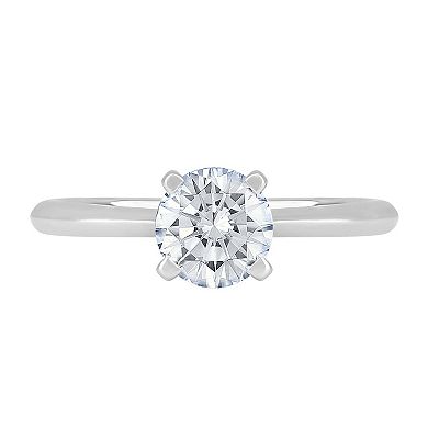 Galaxie Solaire 14k White Gold 2 Carat T.W. Lab-Grown Diamond Solitaire Ring