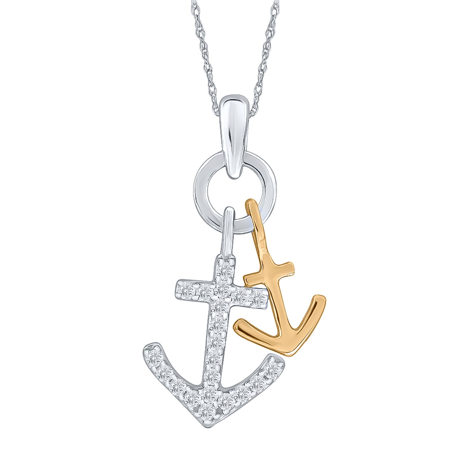 Anchor on sale necklace kohls