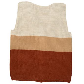 Sweater Vest for Baby & Toddlers, Button-Up Cardigan With Cute Bear