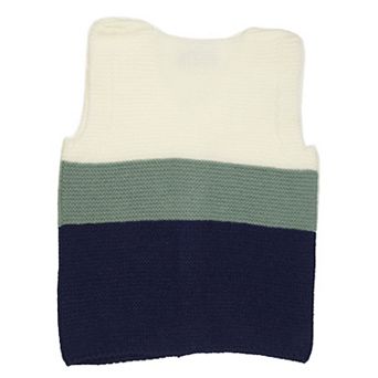 Sweater Vest for Baby & Toddlers, Button-Up Cardigan With Cute Bear