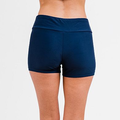 Women's High-Waisted Swim Shorts