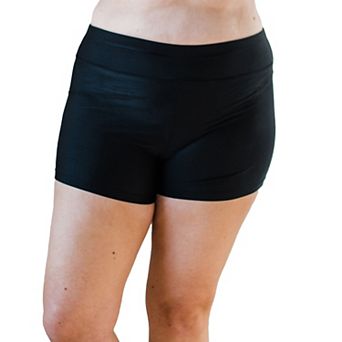 Women's High-Waisted Swim Shorts
