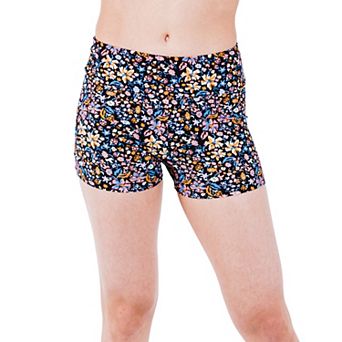 Women's High-Waisted Swim Shorts