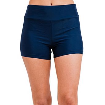 Women's High-Waisted Swim Shorts