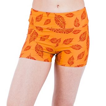 Women's High-Waisted Swim Shorts