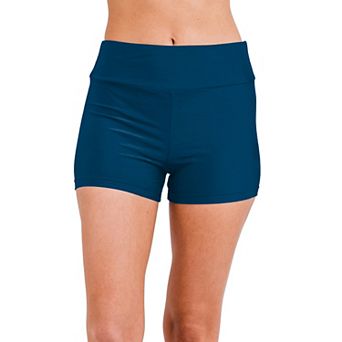 Women's High-Waisted Swim Shorts