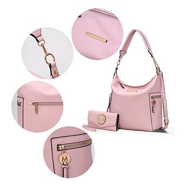 MKF Collection Ophelia Women's Hobo Bag & Wallet by Mia K