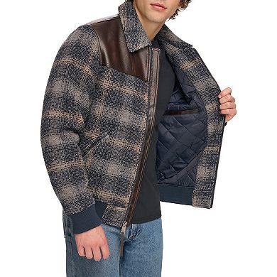 Men's Levi's® Faux Wool & Faux Leather Trucker Jacket