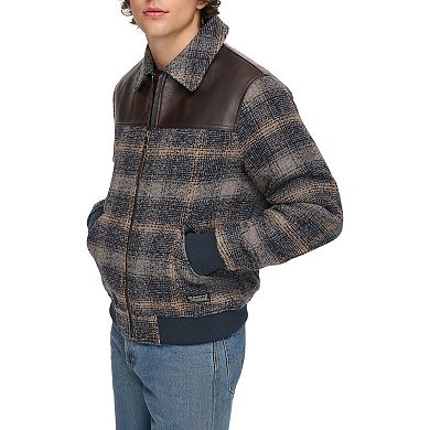 Men's Levi's® Faux Wool & Faux Leather Trucker Jacket