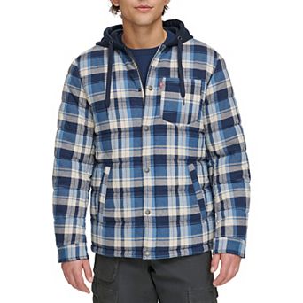 Men's Levi's® Quilted Hooded Shirt Jacket