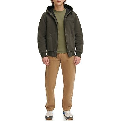 Men's Levi's Canvas Workwear Hooded Bomber Jacket