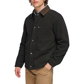 Men's Levi's® Button Trucker Jacket with Corduroy Collar