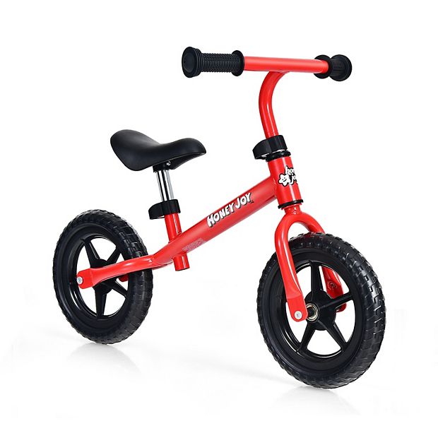 Kids No Pedal Balance Bike with Adjustable Handlebar and Seat