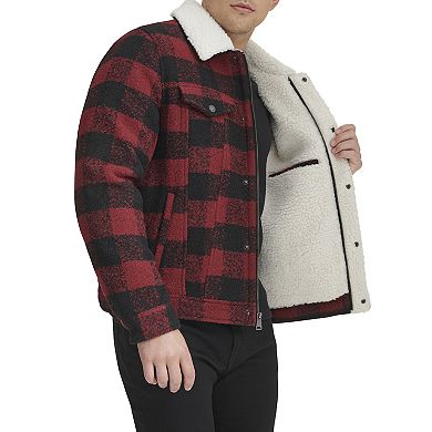 Men's Levi's® Faux Wool Sherpa Lined Trucker Jacket